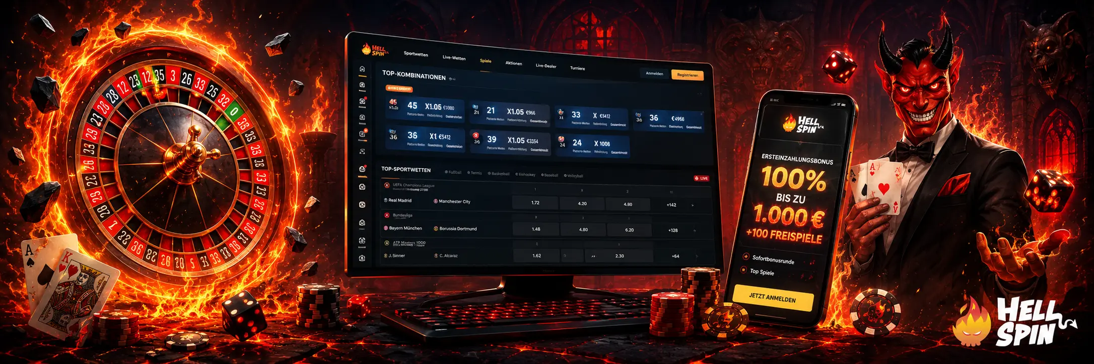 HellSpin Slots starten
